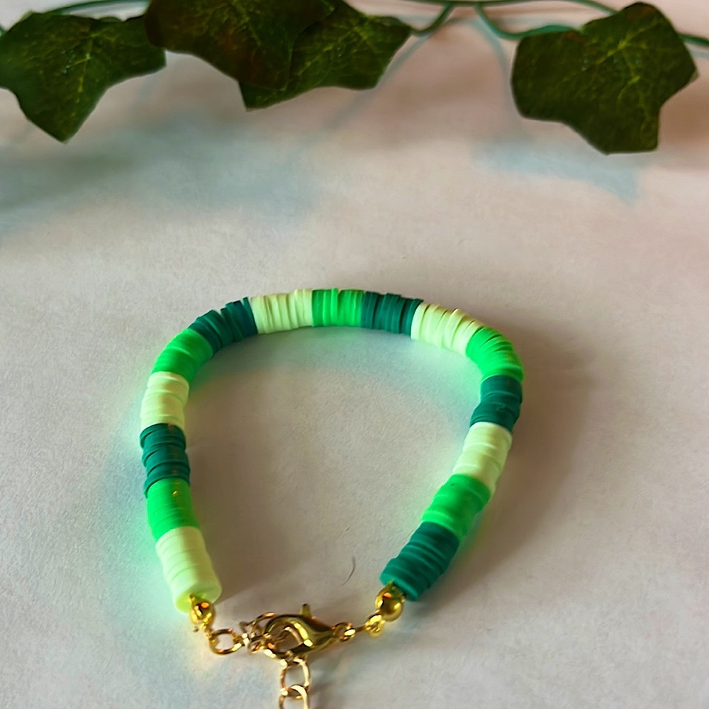 Green Clay bracelet